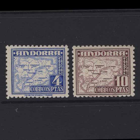 Lot 384 - Andorra - Spanish Post Offices 1948-53 -  UPA UPA Auction UPA 97