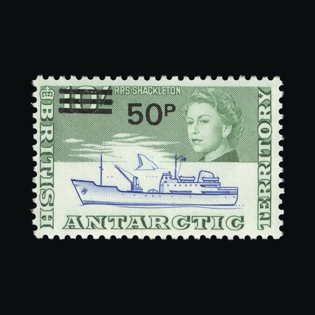 Lot 3911 - british antarctic territory 1971 -  UPA UPA Auction UPA 97