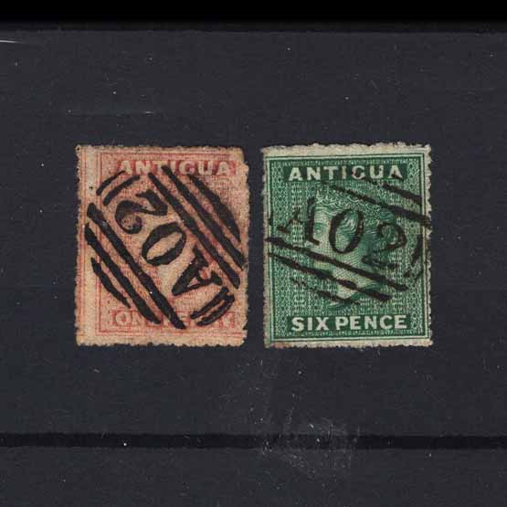 Lot 392 - antigua 1863-67 -  UPA UPA Auction UPA 97
