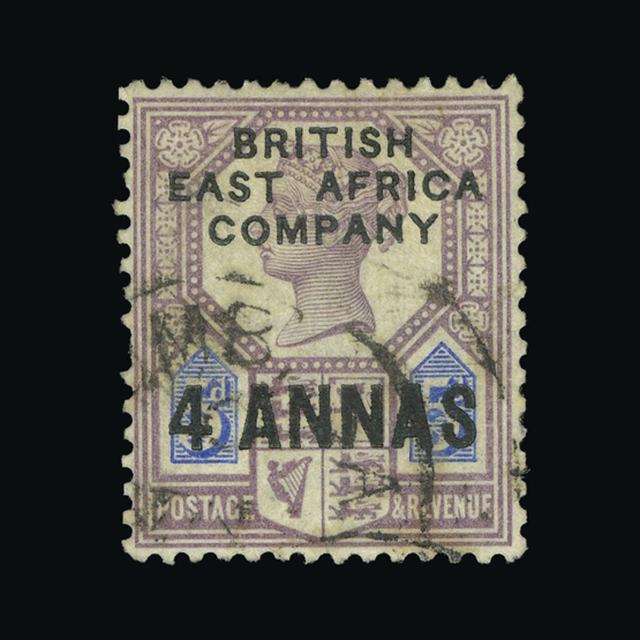 Lot 3934 - british east africa 1890 -  UPA UPA Auction UPA 97
