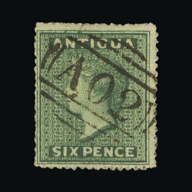 Lot 395 - antigua 1863-67 -  UPA UPA Auction UPA 97