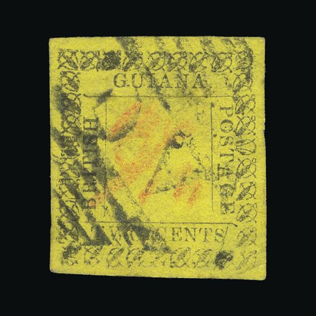Lot 4061 - british guiana 1862 -  UPA UPA Auction UPA 97