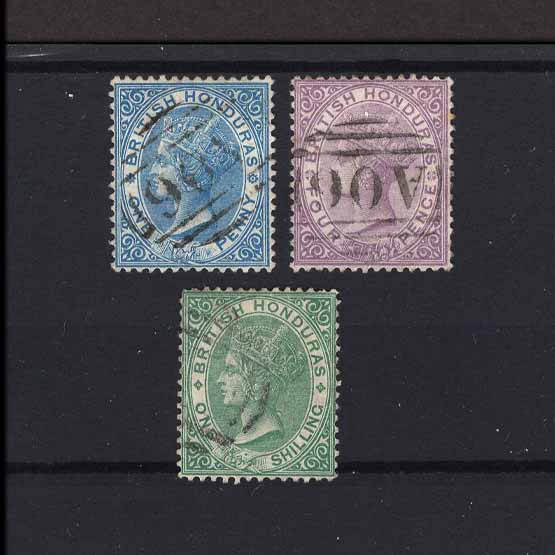 Lot 4183 - british honduras 1872-79 -  UPA UPA Auction UPA 97