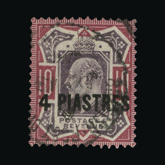 Lot 4357 - british levant 1902 -  UPA UPA Auction UPA 97