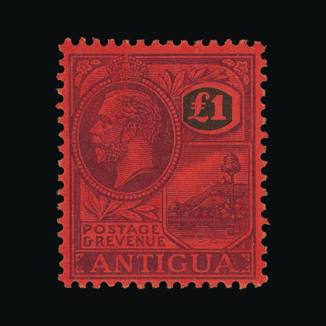 Lot 442 - antigua 1922 -  UPA UPA Auction UPA 97