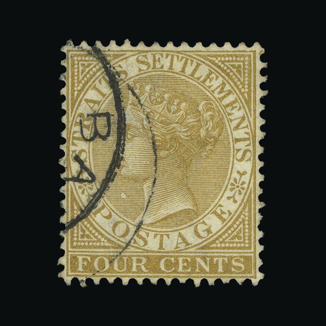 Lot 4518 - british post offices in siam 1883-4 -  UPA UPA Auction UPA 97