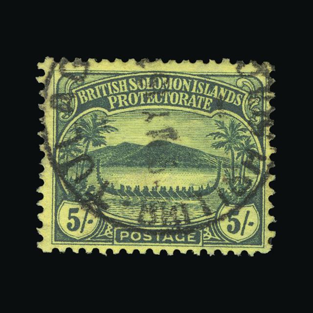 Lot 4581 - british solomon islands 1908-11 -  UPA UPA Auction UPA 97