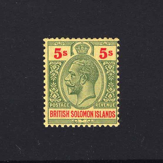 Lot 4591 - british solomon islands 1914 -  UPA UPA Auction UPA 97