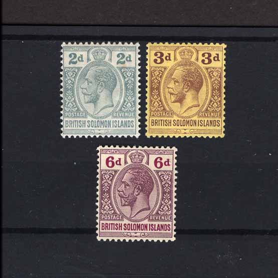 Lot 4592 - british solomon islands 1914-23 -  UPA UPA Auction UPA 97