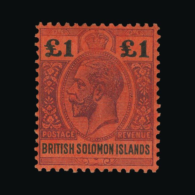 Lot 4594 - british solomon islands 1914-23 -  UPA UPA Auction UPA 97