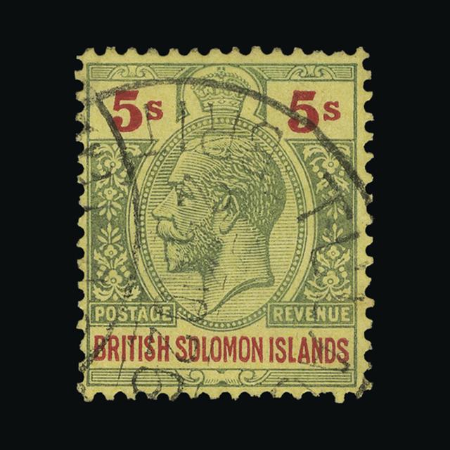 Lot 4596 - british solomon islands 1914-23 -  UPA UPA Auction UPA 97