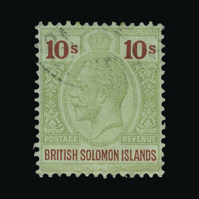 Lot 4597 - british solomon islands 1914-23 -  UPA UPA Auction UPA 97