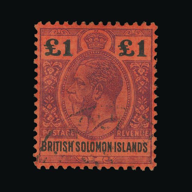 Lot 4598 - british solomon islands 1914-23 -  UPA UPA Auction UPA 97