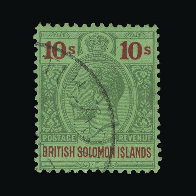 Lot 4599 - british solomon islands 1922 -  UPA UPA Auction UPA 97