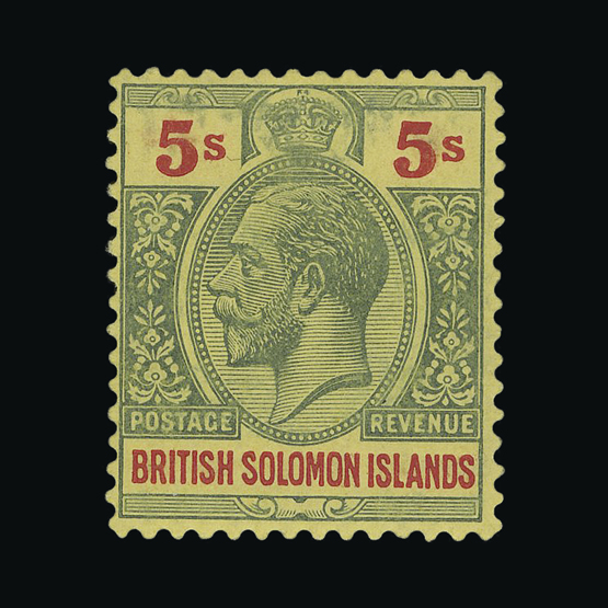 Lot 4600 - british solomon islands 1922-31 -  UPA UPA Auction UPA 97