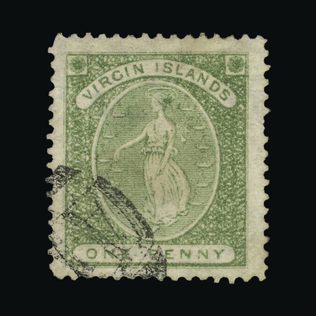 Lot 4667 - british virgin islands 1878 -  UPA UPA Auction UPA 97