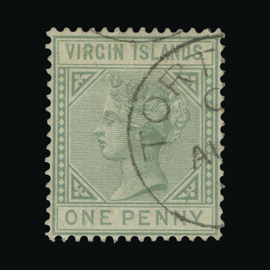 Lot 4668 - british virgin islands 1878 -  UPA UPA Auction UPA 97