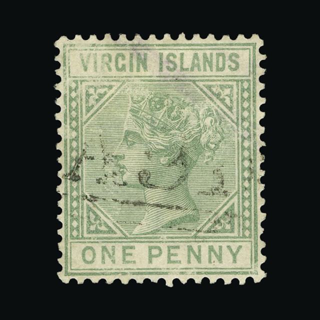 Lot 4670 - british virgin islands 1879-80 -  UPA UPA Auction UPA 97