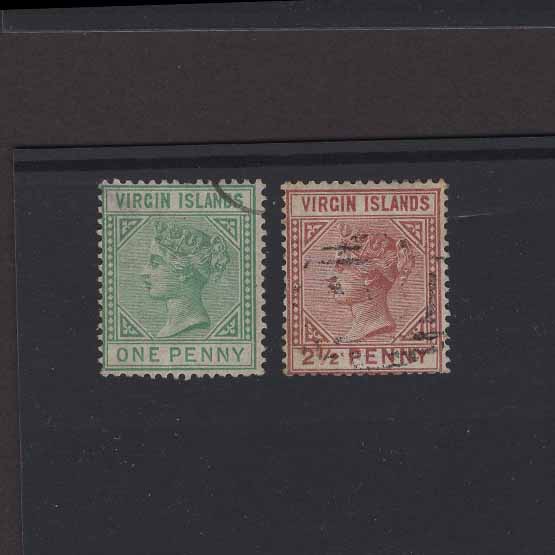 Lot 4671 - british virgin islands 1879-80 -  UPA UPA Auction UPA 97