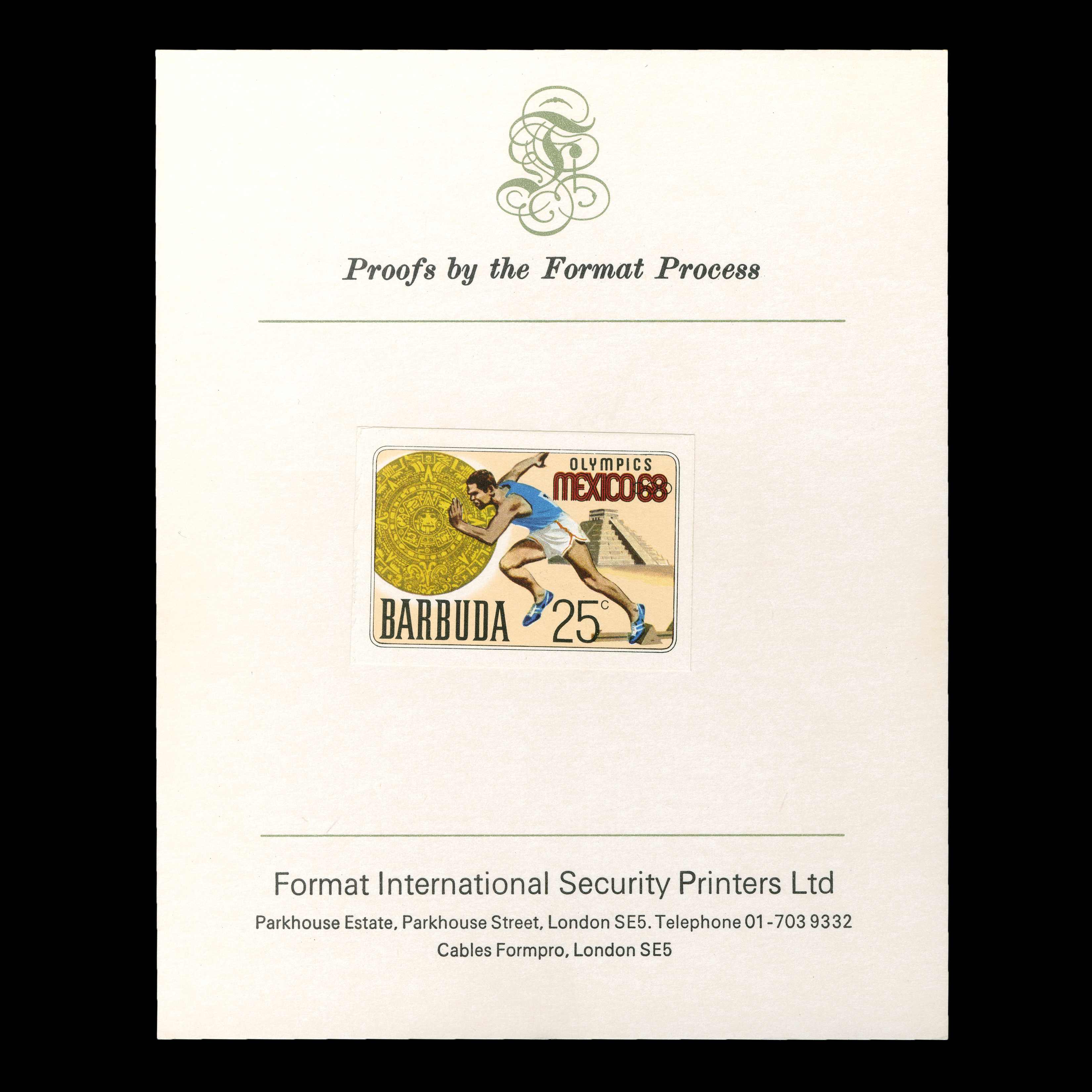 Lot 497 - Antigua - Barbuda 1968 -  UPA UPA Auction UPA 97