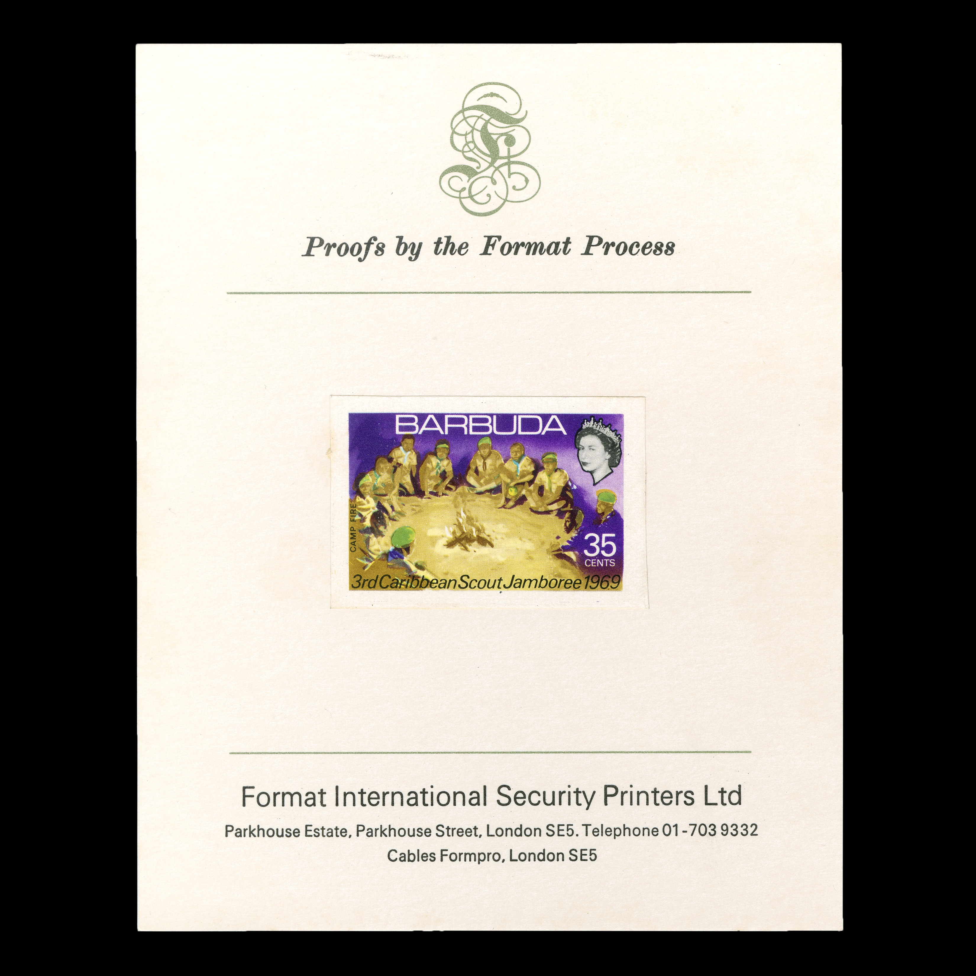 Lot 499 - Antigua - Barbuda 1969 -  UPA UPA Auction UPA 97