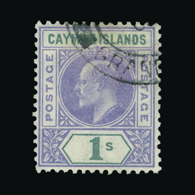 Lot 5680 - cayman islands 1907 -  UPA UPA Auction UPA 97