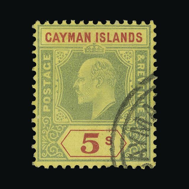 Lot 5684 - cayman islands 1907-09 -  UPA UPA Auction UPA 97