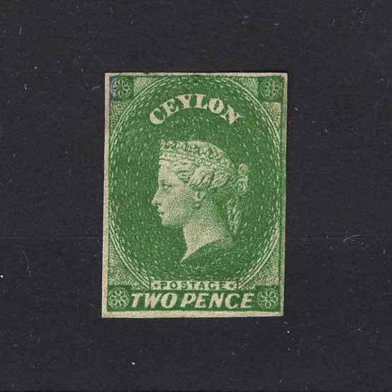 Lot 5767 - Ceylon 1857 -  UPA UPA Auction UPA 97
