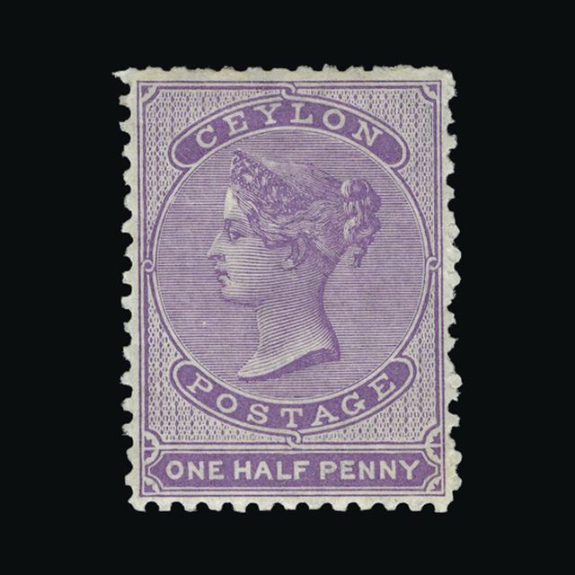 Lot 5777 - Ceylon 1863-66 -  UPA UPA Auction UPA 97