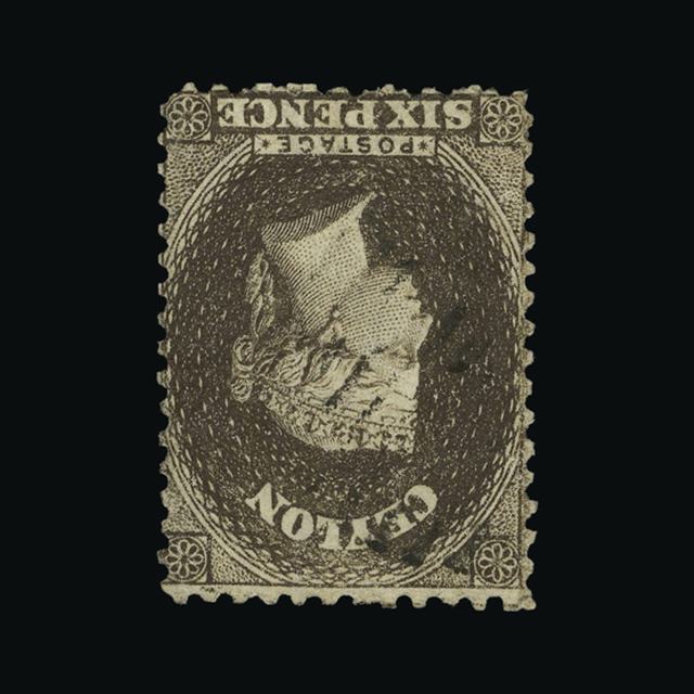Lot 5782 - Ceylon 1863-66 -  UPA UPA Auction UPA 97