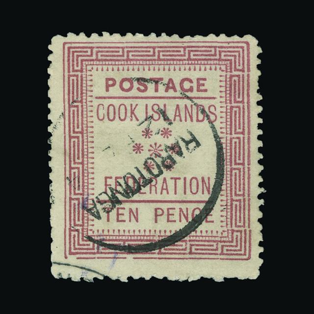 Lot 6181 - cook islands 1892 -  UPA UPA Auction UPA 97