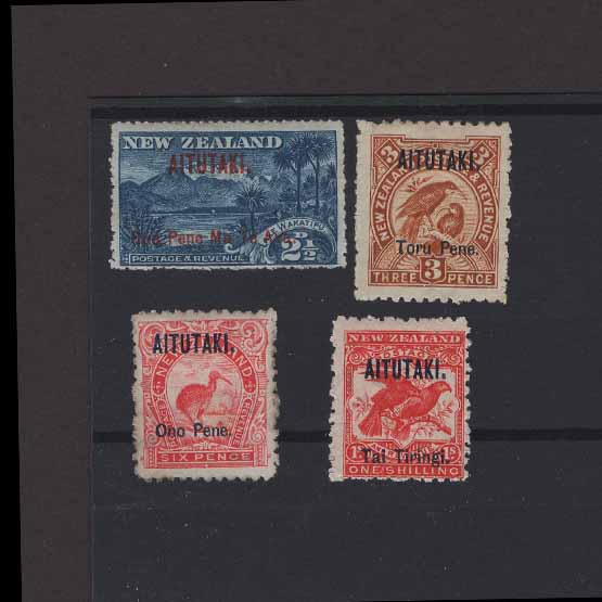 Lot 6306 - Cook Islands - Aitutaki 1903-11 -  UPA UPA Auction UPA 97