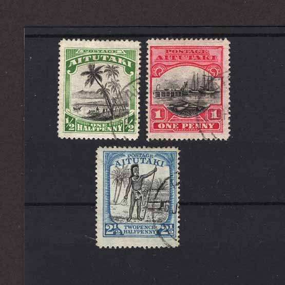 Lot 6318 - Cook Islands - Aitutaki 1924-27 -  UPA UPA Auction UPA 97