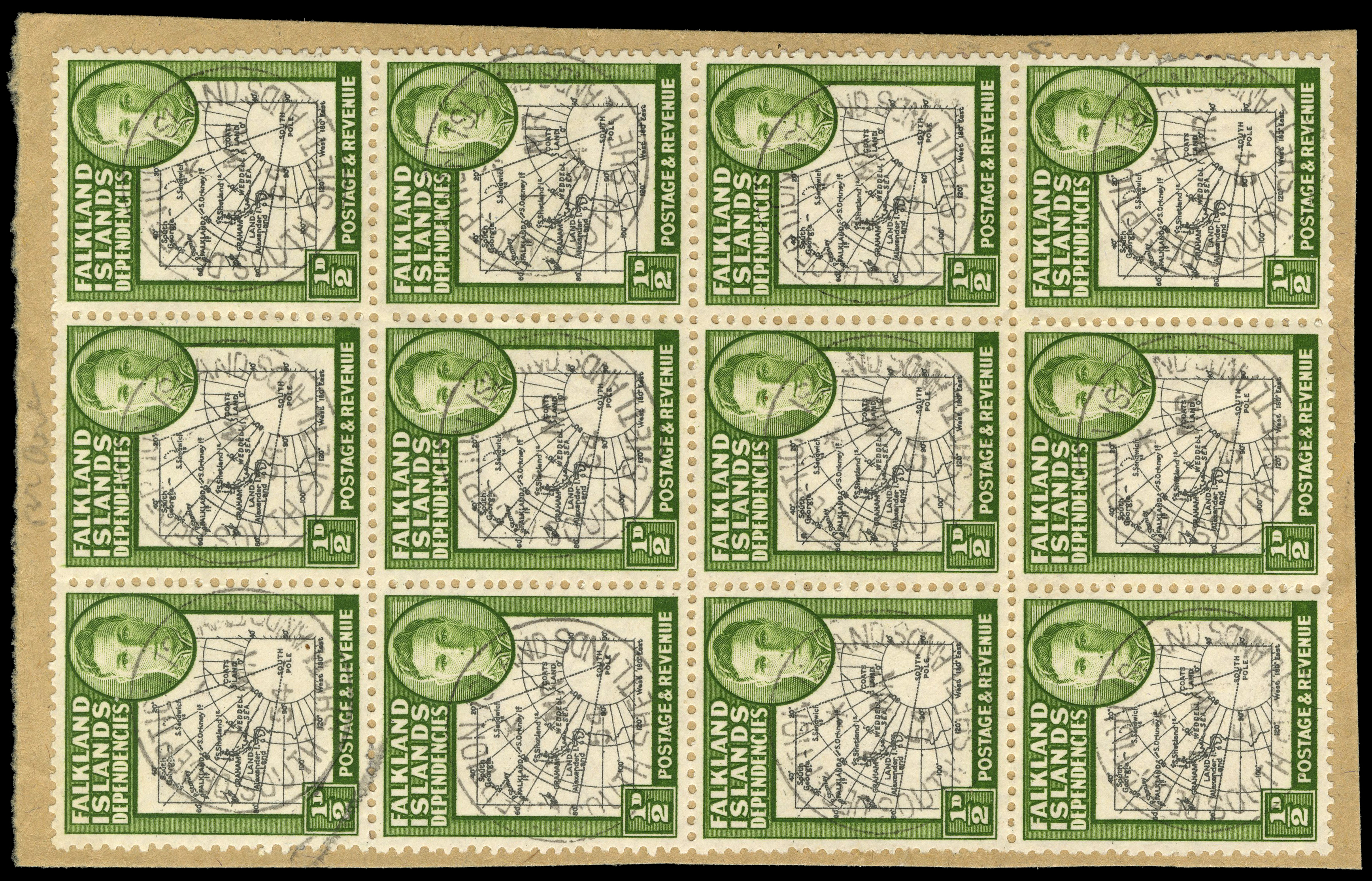 Lot 8093 - Falkland Islands - Dependencies 1946 -  UPA UPA Auction UPA 97