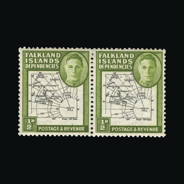Lot 8095 - Falkland Islands - Dependencies 1946 -  UPA UPA Auction UPA 97