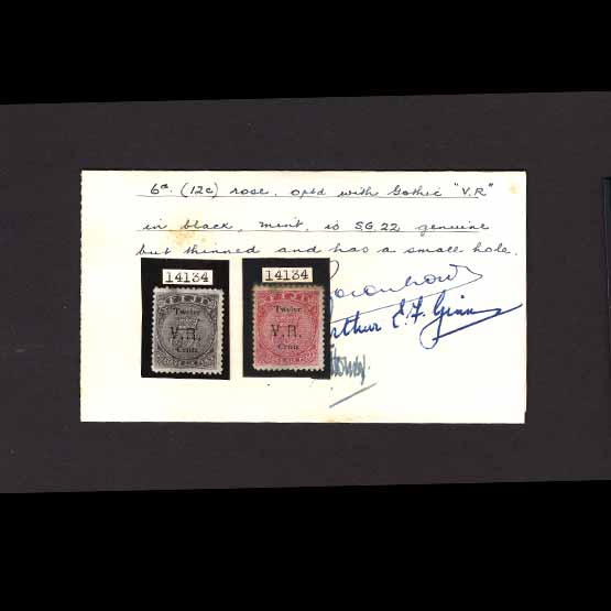 Lot 8611 - fiji 1874 -  UPA UPA Auction UPA 97
