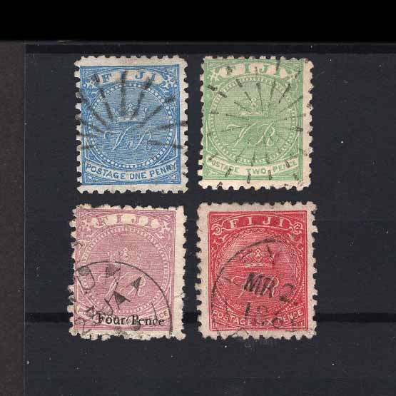 Lot 8621 - fiji 1878-99 -  UPA UPA Auction UPA 97