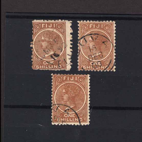 Lot 8626 - fiji 1881-99 -  UPA UPA Auction UPA 97