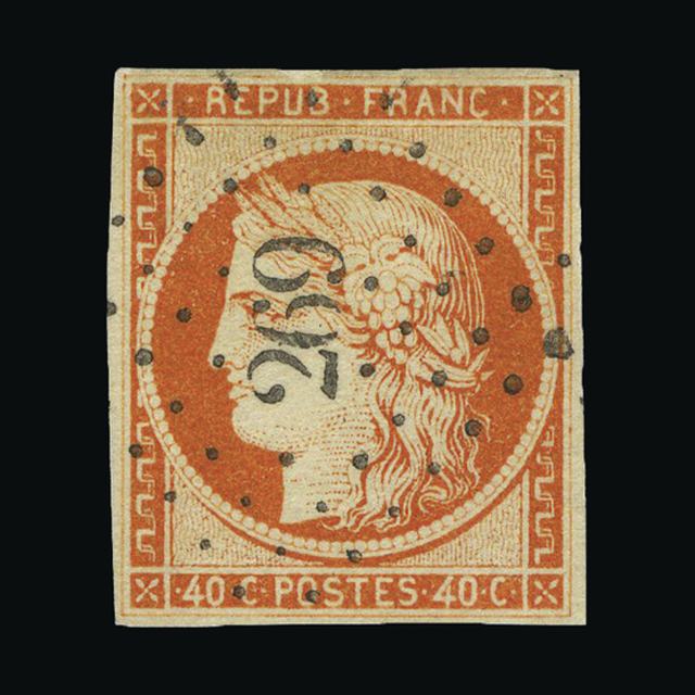 Lot 8846 - France 1849-52 -  UPA UPA Auction UPA 97
