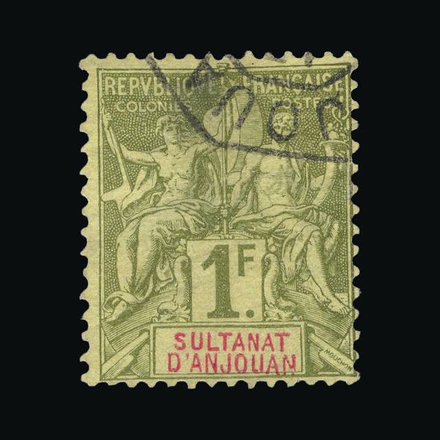 Lot 9580 - France - Colonies - Comoro Islands - Anjouan 1892 -  UPA UPA Auction UPA 97