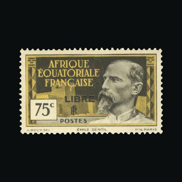 Lot 9618 - France - Colonies - Equatorial Africa 1940 - UPA UPA Auction UPA 97 Lot 9618 - France - Colonies - Equatorial Africa 1940 - UPA UPA Auction UPA 97
