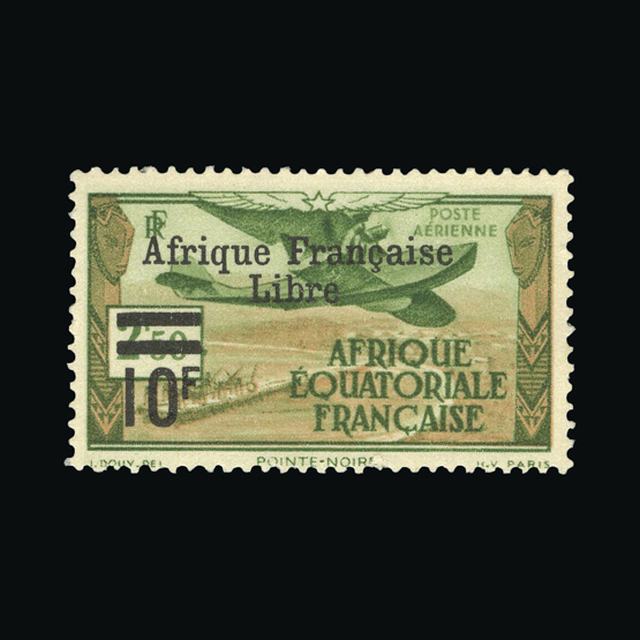 Lot 9622 - France - Colonies - Equatorial Africa 1940 - UPA UPA Auction UPA 97 Lot 9622 - France - Colonies - Equatorial Africa 1940 - UPA UPA Auction UPA 97