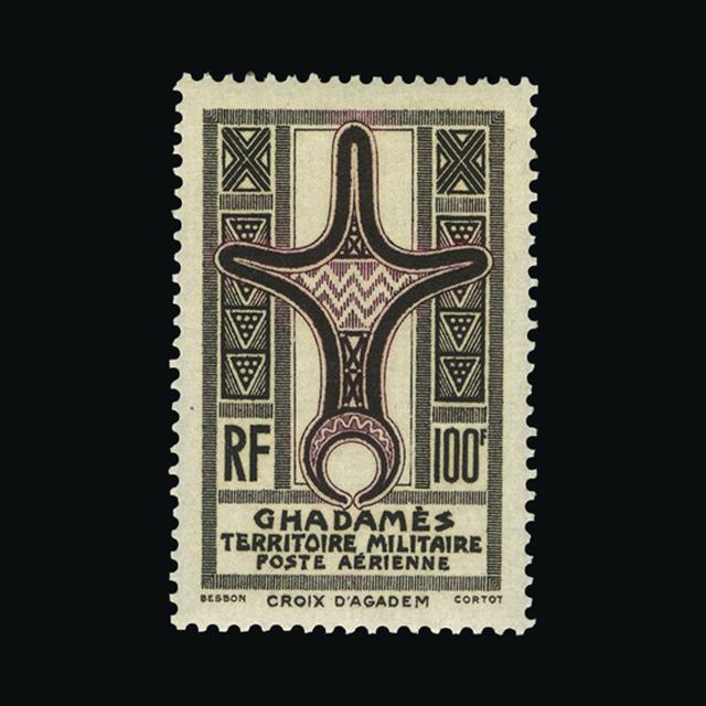 Lot 9633 - France - Colonies - Fezzan 1949 -  UPA UPA Auction UPA 97