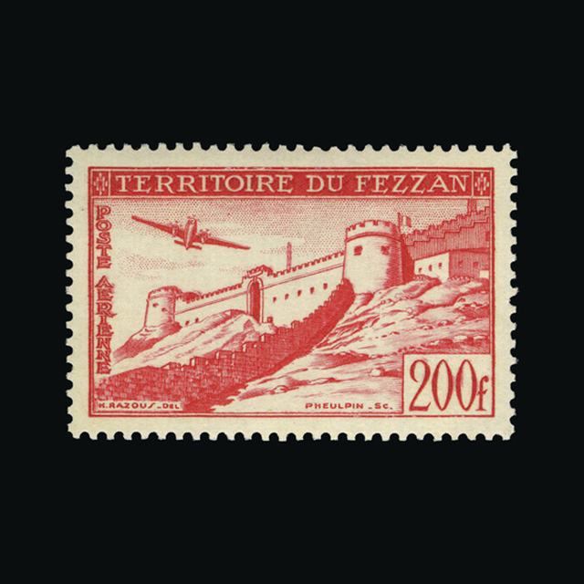 Lot 9634 - France - Colonies - Fezzan 1951 -  UPA UPA Auction UPA 97