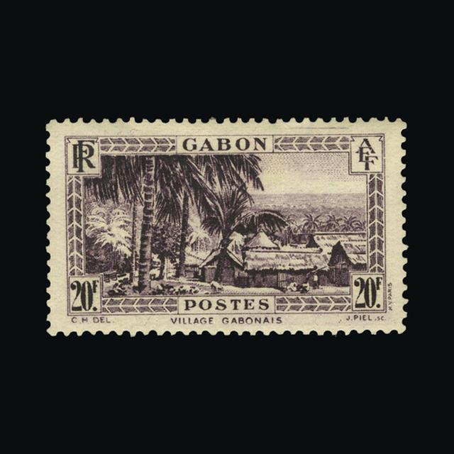 Lot 9649 - France - Colonies - Gabon 1932-33 -  UPA UPA Auction UPA 97