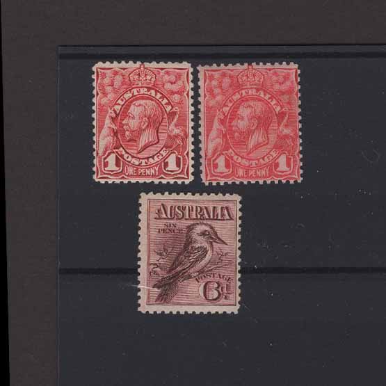 Lot 981 - Australia 1913-14 - UPA UPA Auction UPA 97 Lot 981 - Australia 1913-14 - UPA UPA Auction UPA 97