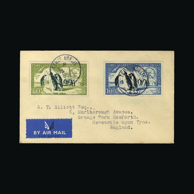 Lot 9815 - France - Colonies - Southern and Antarctic Territories 1956 - UPA UPA Auction UPA 97 Lot 9815 - France - Colonies - Southern and Antarctic Territories 1956 - UPA UPA Auction UPA 97