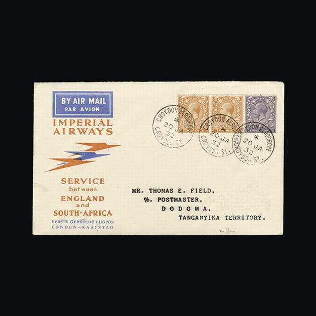 Lot 100 - General - Imperial Airways 1932 -  UPA UPA Auction UPA 98
