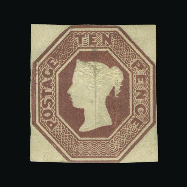Lot 10457 - Great Britain - QV (embossed) 1847 -  UPA UPA Auction UPA 98