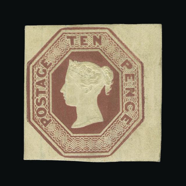 Lot 10458 - Great Britain - QV (embossed) 1847 -  UPA UPA Auction UPA 98